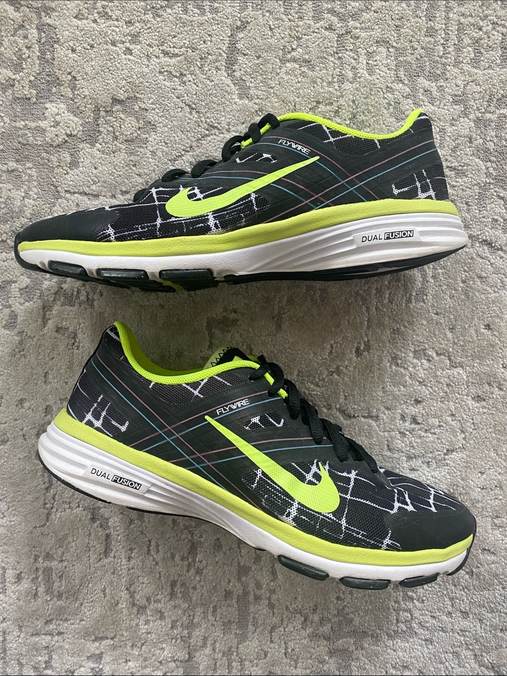 Nike Black & Neon Sneakers